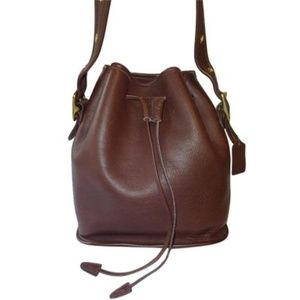 Vintage Coach Lula's Legacy Drawstring Bucket.